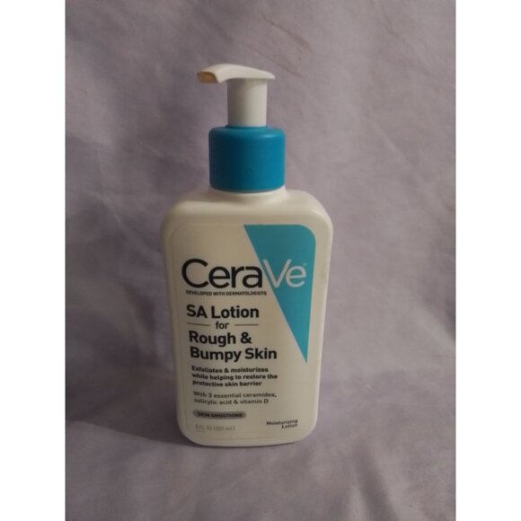 CeraVe SA Lotion for Rough & Bumpy Skin – 8 oz Moisturizing Exfoliating Lotion - Picture 1 of 2